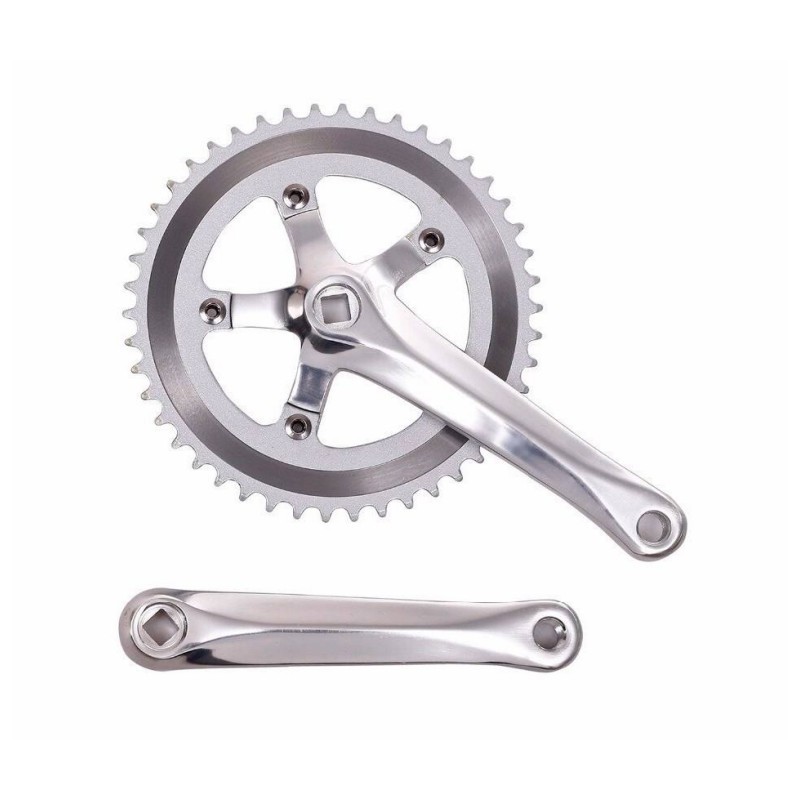 Professional Custom CNC Machining Parts Aluminum Fixie Bicycle Crank Set Parts
